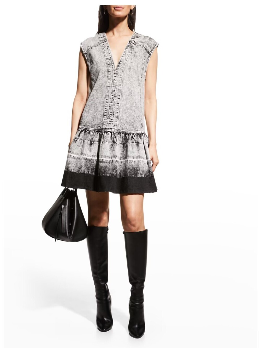 NWT Tanya Taylor Allie Denim Dress